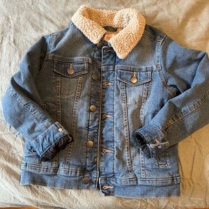 Jean Jacket with shearling
